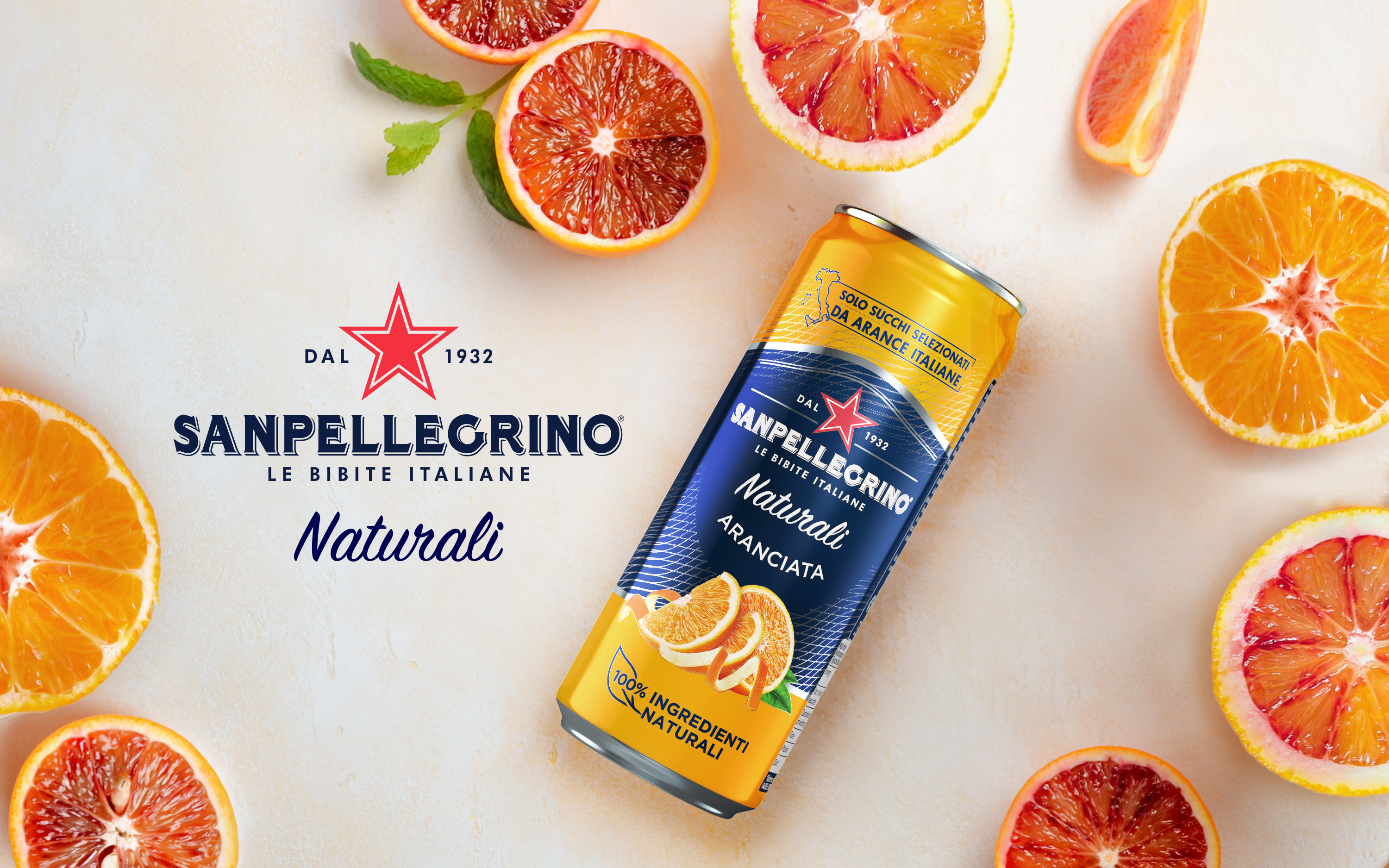 An Italian icon for 90 years, Sanpellegrino Italian Sparkling drinks has been proudly bringing Italian style and quality to more than 95 countries, capturing consumers’ hearts all around the world. Today, Sanpellegrino unveils the new packaging for its Naturali and Momenti products. All-new and refined, the image supports the premium positioning backed up by the products’ elevated Flavour, Quality